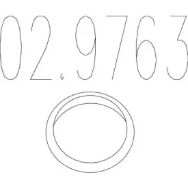 Уплотнительное кольцо, труба выхлопного газа MTS купить