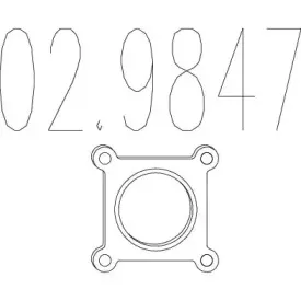 Прокладка, труба выхлопного газа MTS купить