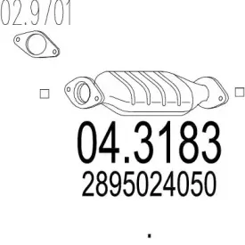 Катализатор MTS купить