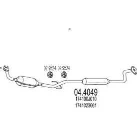 Катализатор MTS купить
