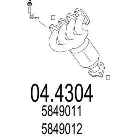 Катализатор MTS купить