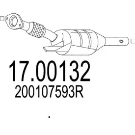 Сажевый / частичный фильтр, система выхлопа ОГ MTS купить