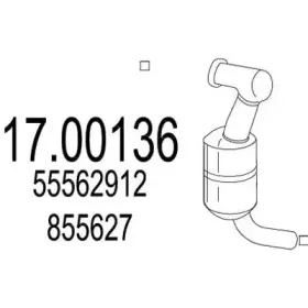 Сажевый / частичный фильтр, система выхлопа ОГ MTS купить