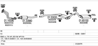 Система выпуска ОГ MTS купить