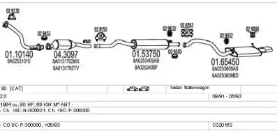 Система выпуска ОГ MTS купить