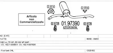 Система выпуска ОГ MTS купить