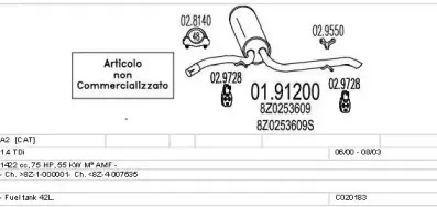 Система выпуска ОГ MTS купить