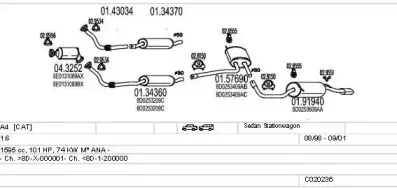 Система выпуска ОГ MTS купить