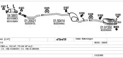 Система выпуска ОГ MTS купить