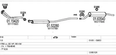 Система выпуска ОГ MTS купить