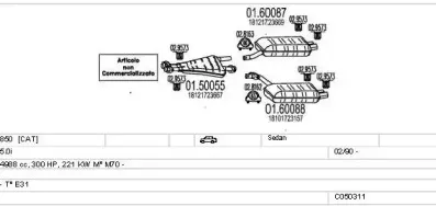 Система выпуска ОГ MTS купить