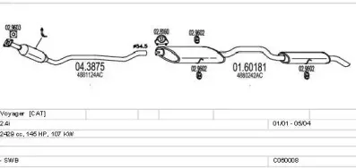 Система выпуска ОГ MTS купить
