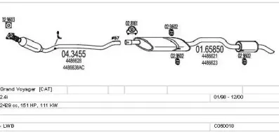Система выпуска ОГ MTS купить