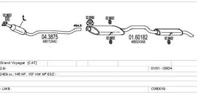 Система выпуска ОГ MTS купить