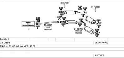 Система выпуска ОГ MTS купить