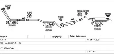 Система выпуска ОГ MTS купить