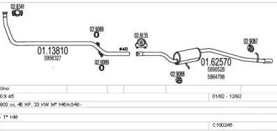 Система выпуска ОГ MTS купить