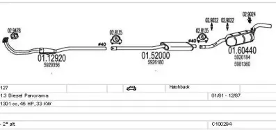Система выпуска ОГ MTS купить