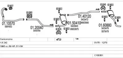 Система выпуска ОГ MTS купить
