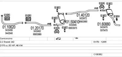 Система выпуска ОГ MTS купить