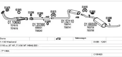 Система выпуска ОГ MTS купить