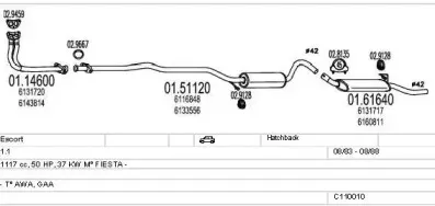 Система выпуска ОГ MTS купить