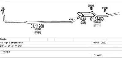 Система выпуска ОГ MTS купить