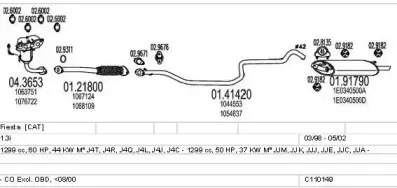 Система выпуска ОГ MTS купить