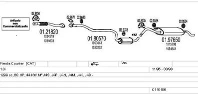 Система выпуска ОГ MTS купить