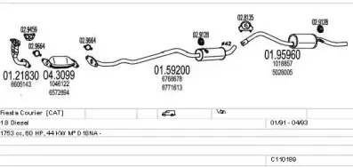 Система выпуска ОГ MTS купить