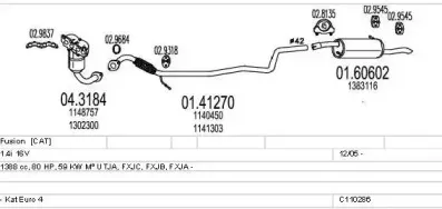 Система выпуска ОГ MTS купить