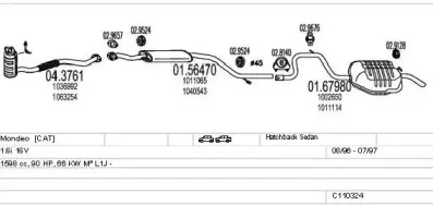 Система выпуска ОГ MTS купить