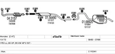Система выпуска ОГ MTS купить
