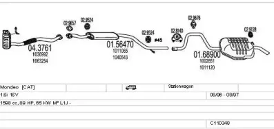 Система выпуска ОГ MTS купить