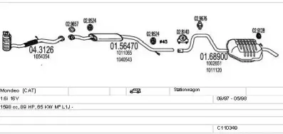 Система выпуска ОГ MTS купить