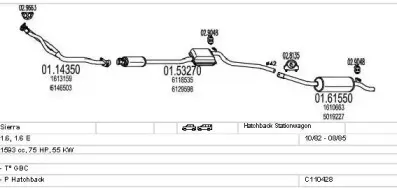Система выпуска ОГ MTS купить