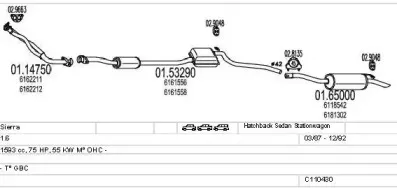 Система выпуска ОГ MTS купить
