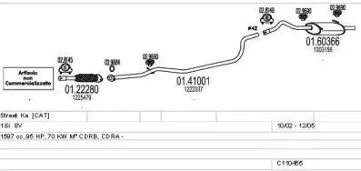 Система выпуска ОГ MTS купить