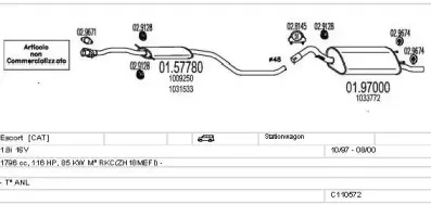 Система выпуска ОГ MTS купить