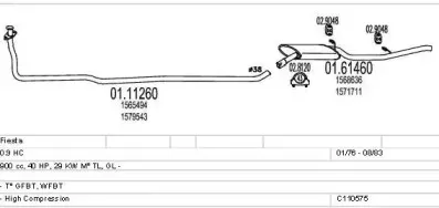 Система выпуска ОГ MTS купить