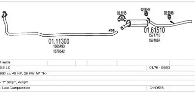 Система выпуска ОГ MTS купить