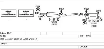 Система выпуска ОГ MTS купить