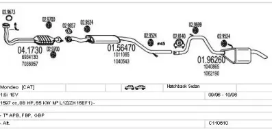 Система выпуска ОГ MTS купить