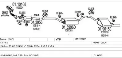 Система выпуска ОГ MTS купить