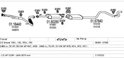 Система выпуска ОГ MTS купить
