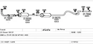 Система выпуска ОГ MTS купить