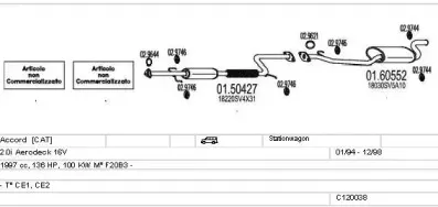 Система выпуска ОГ MTS купить