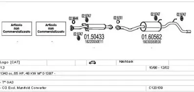 Система выпуска ОГ MTS купить