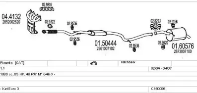 Система выпуска ОГ MTS купить