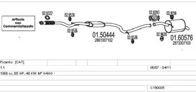 Система выпуска ОГ MTS купить